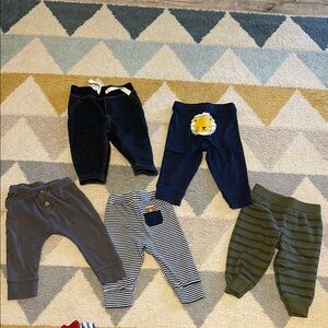 Baby Pants Bundle - Various Colors and Designs